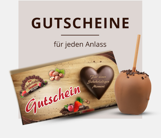 Schokoladenfabrik Gutscheine